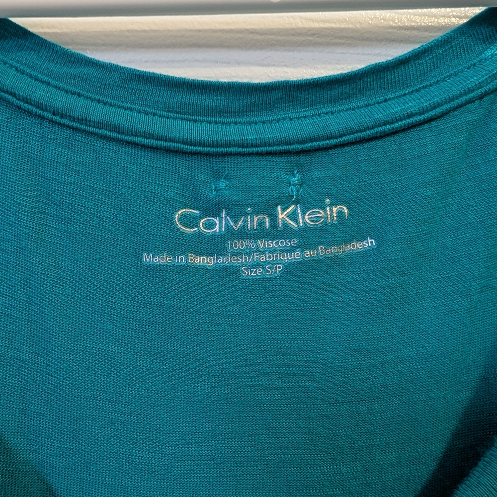 Calvin Klein Collection Turquoise Tank Top - Picture 6 of 6